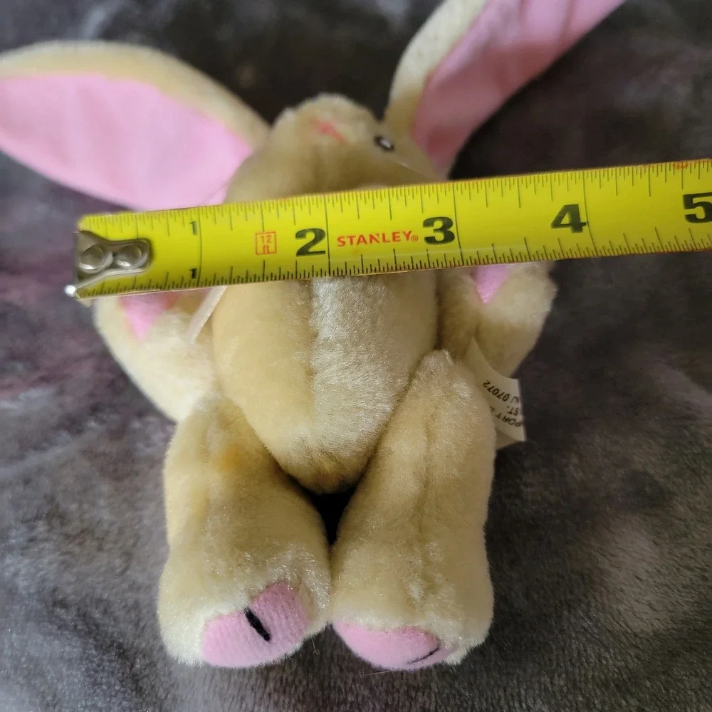 Vintage Maxson Import Plush Bunny Unisex Small Cream Excellent Floppy Ears